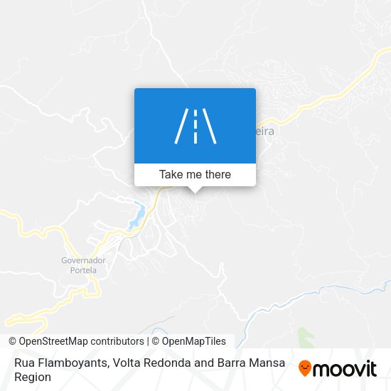 Rua Flamboyants map