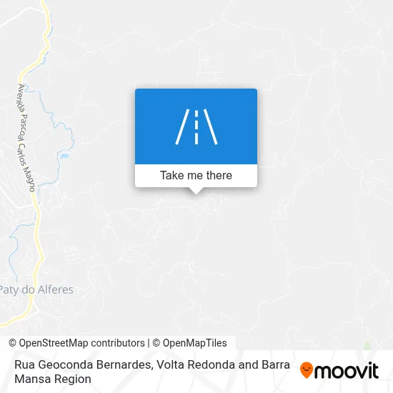 Rua Geoconda Bernardes map