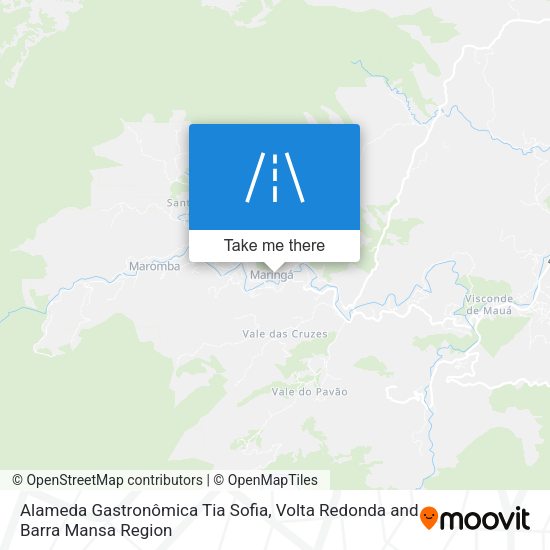 Alameda Gastronômica Tia Sofia map