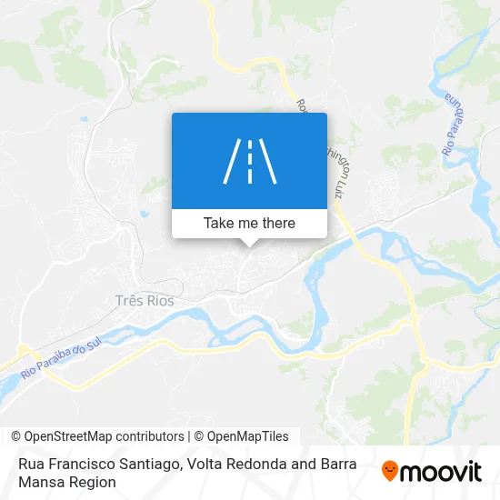 Rua Francisco Santiago map