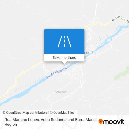 Rua Mariano Lopes map