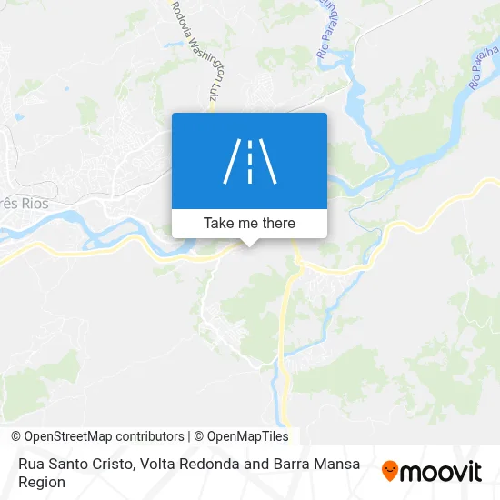 Rua Santo Cristo map