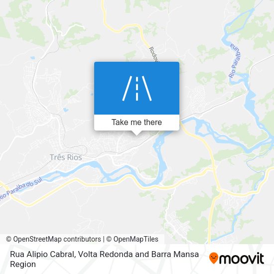 Rua Alipio Cabral map