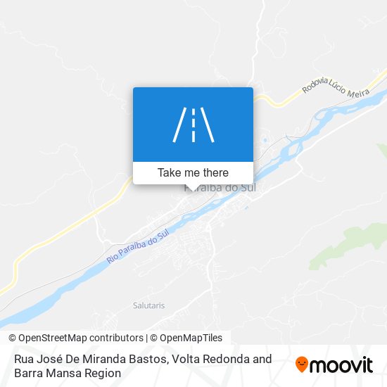 Rua José De Miranda Bastos map