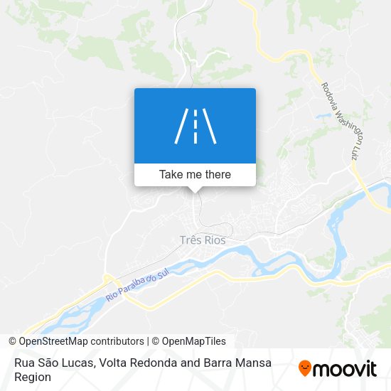Rua São Lucas map
