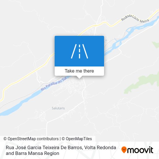 Rua José Garcia Teixeira De Barros map