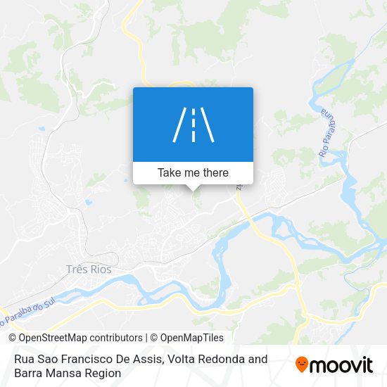 Rua Sao Francisco De Assis map