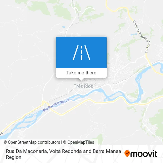 Rua Da Maconaria map