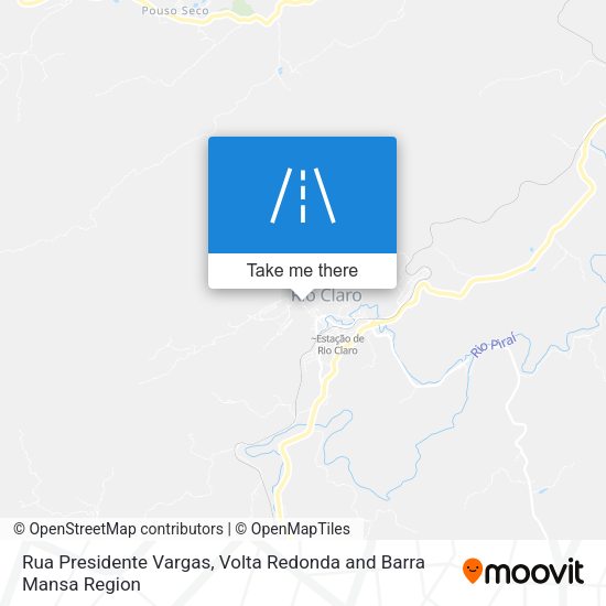 Rua Presidente Vargas map
