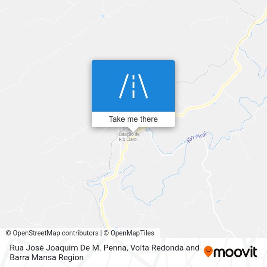 Rua José Joaquim De M. Penna map