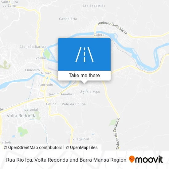 Rua Rio Iça map