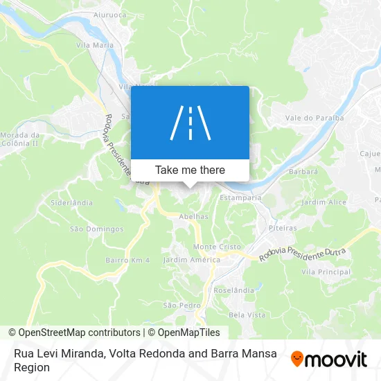 Rua Levi Miranda map