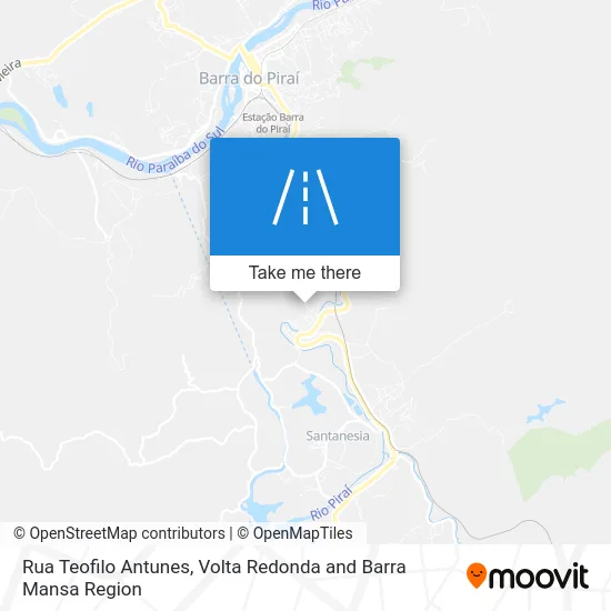 Rua Teofilo Antunes map