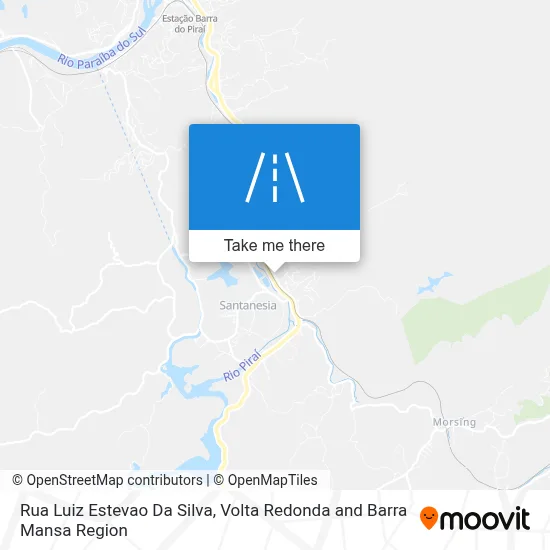 Rua Luiz Estevao Da Silva map