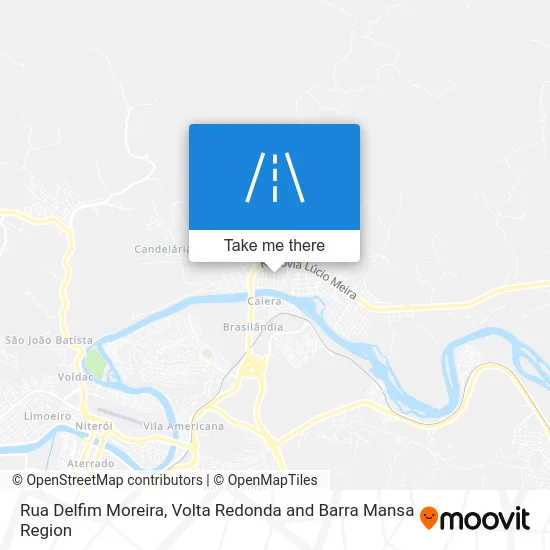 Rua Delfim Moreira map