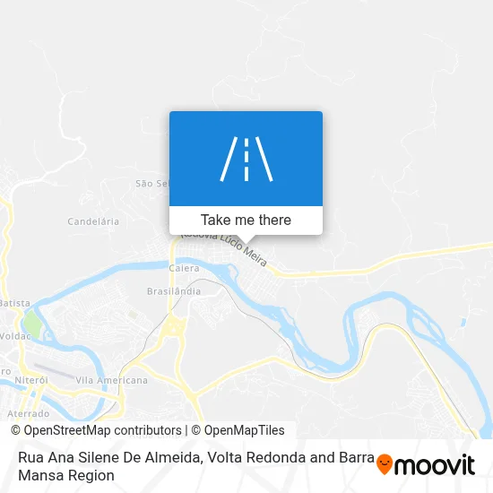 Rua Ana Silene De Almeida map