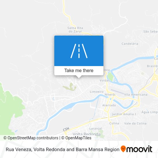 Rua Veneza map