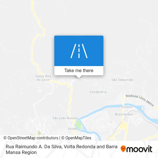Rua Raimundo A. Da Silva map