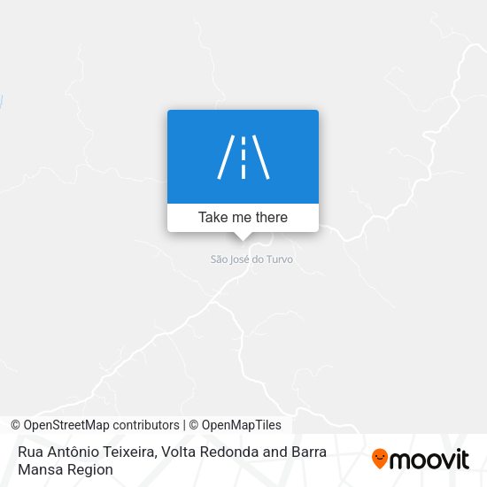 Rua Antônio Teixeira map