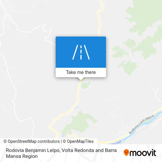 Rodovia Benjamin Lelpo map
