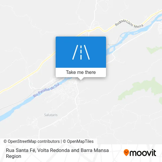 Rua Santa Fé map