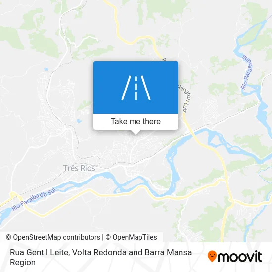 Rua Gentil Leite map