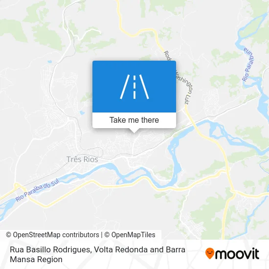 Rua Basillo Rodrigues map