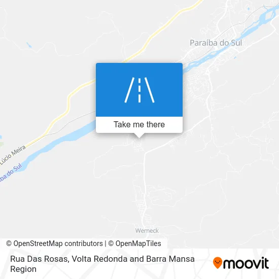 Rua Das Rosas map