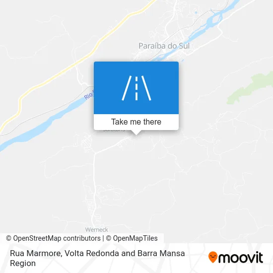 Rua Marmore map