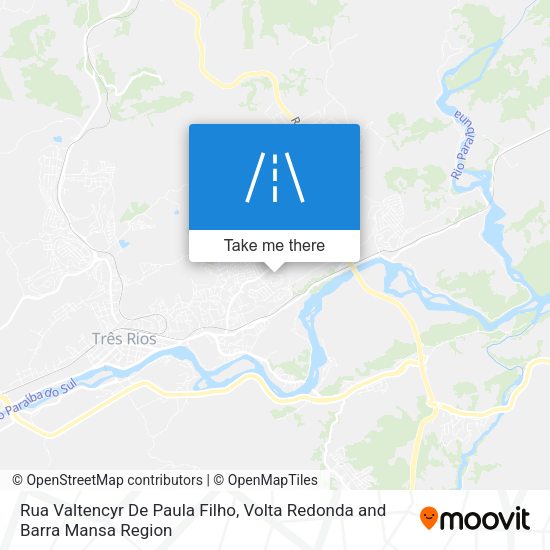 Rua Valtencyr De Paula Filho map