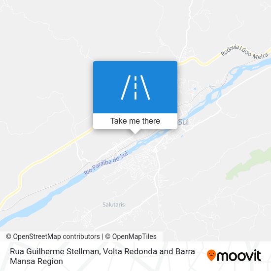 Rua Guilherme Stellman map