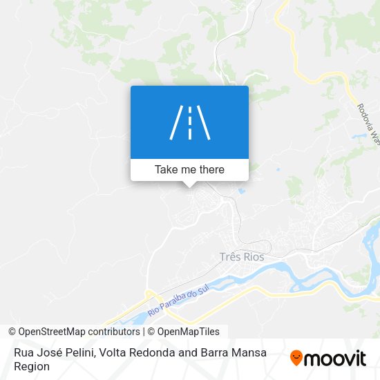 Rua José Pelini map