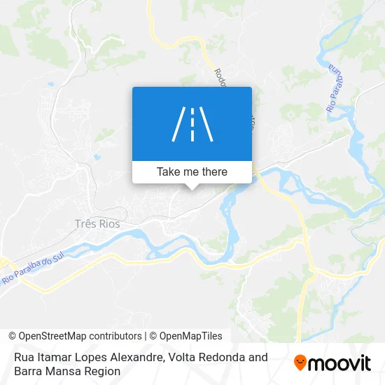 Rua Itamar Lopes Alexandre map