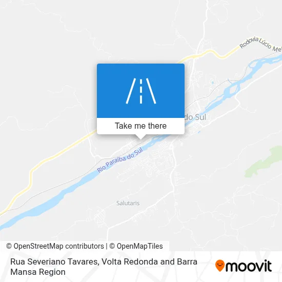 Rua Severiano Tavares map