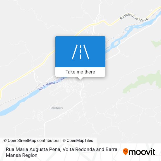 Rua Maria Augusta Pena map