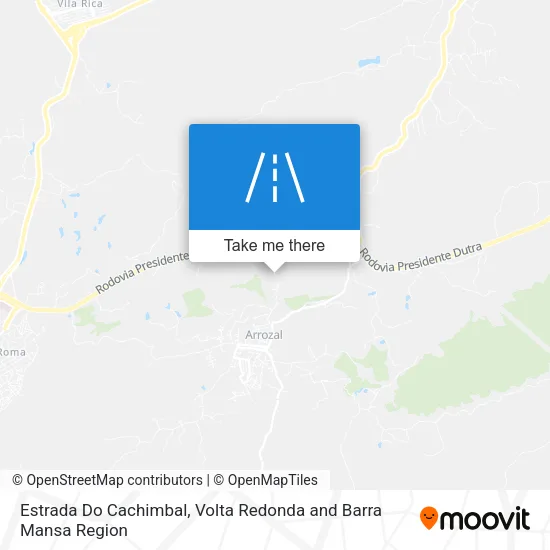 Estrada Do Cachimbal map