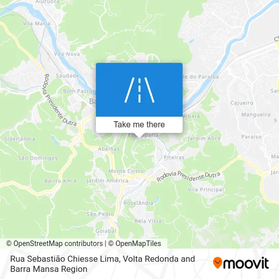 Rua Sebastião Chiesse Lima map