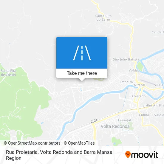 Rua Proletaria map
