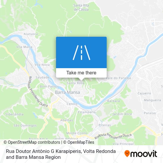 Rua Doutor Antônio G Karapiperis map