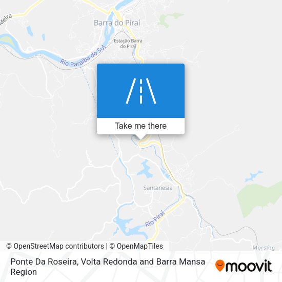Ponte Da Roseira map