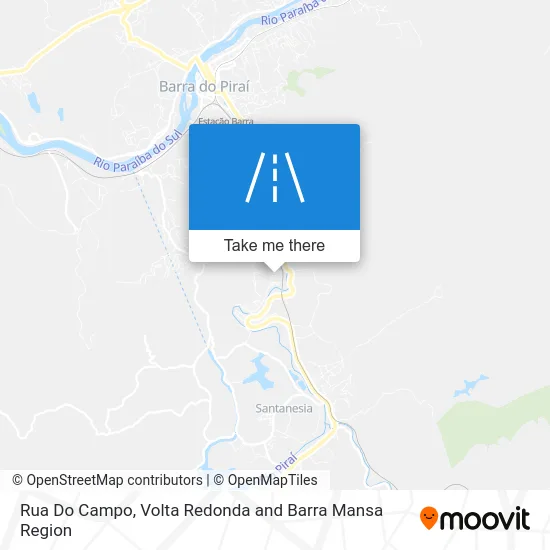 Rua Do Campo map