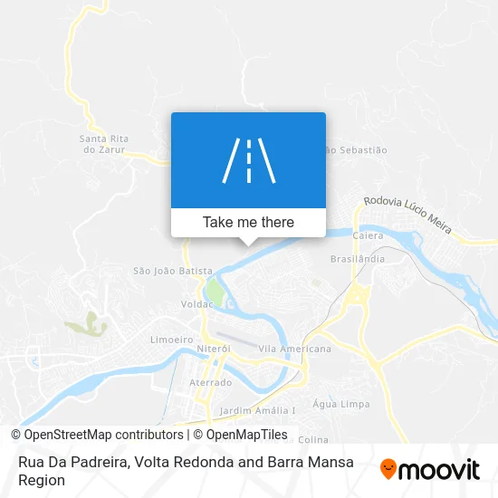 Rua Da Padreira map