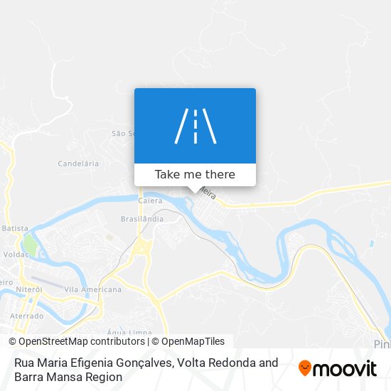 Rua Maria Efigenia Gonçalves map