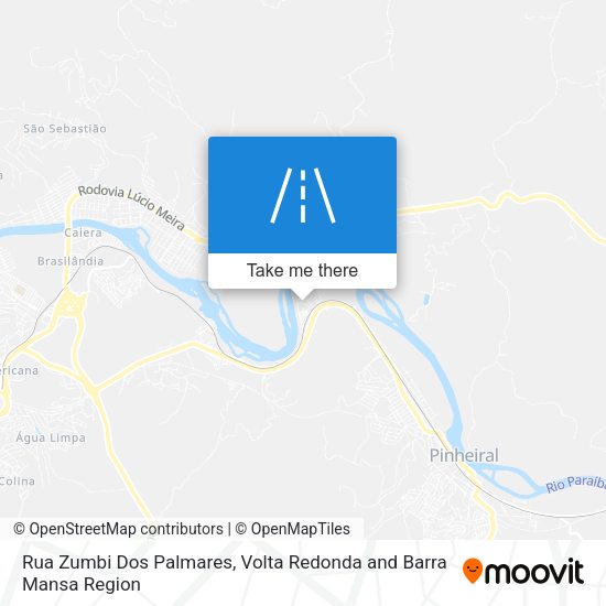 Rua Zumbi Dos Palmares map
