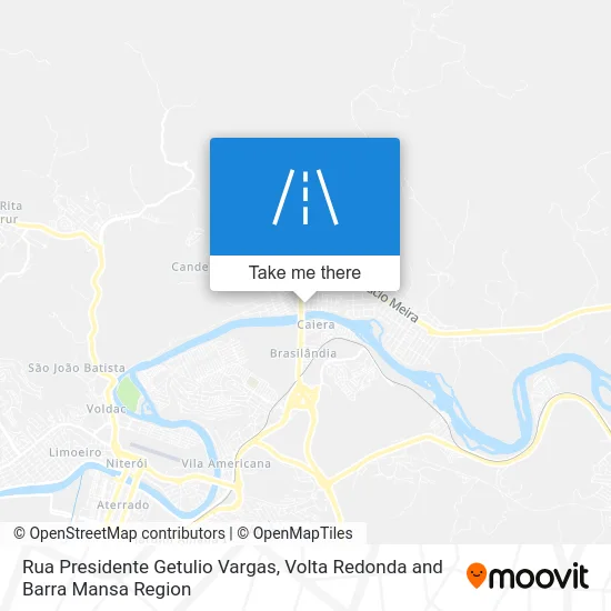 Rua Presidente Getulio Vargas map