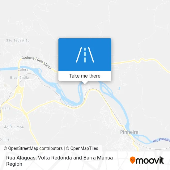 Rua Alagoas map