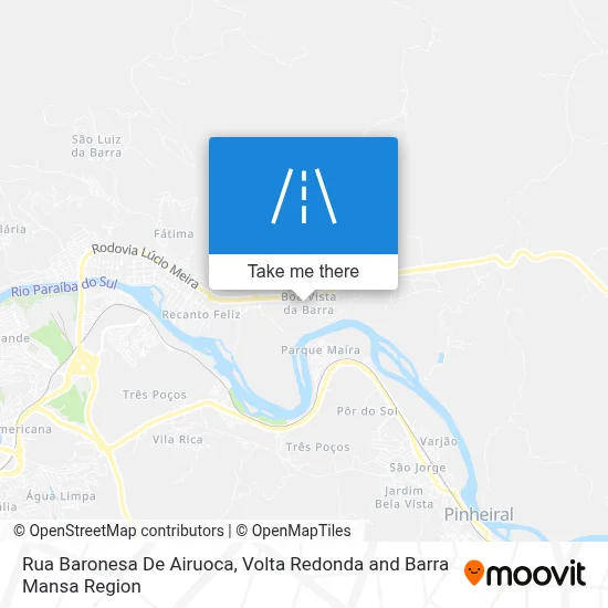Rua Baronesa De Airuoca map
