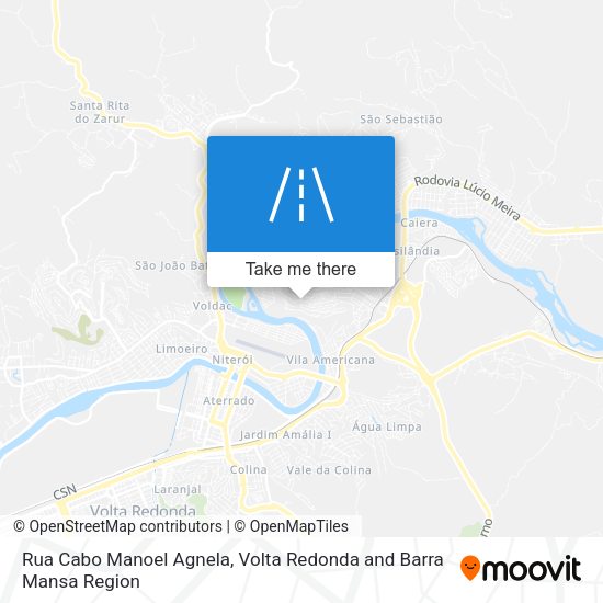 Rua Cabo Manoel Agnela map
