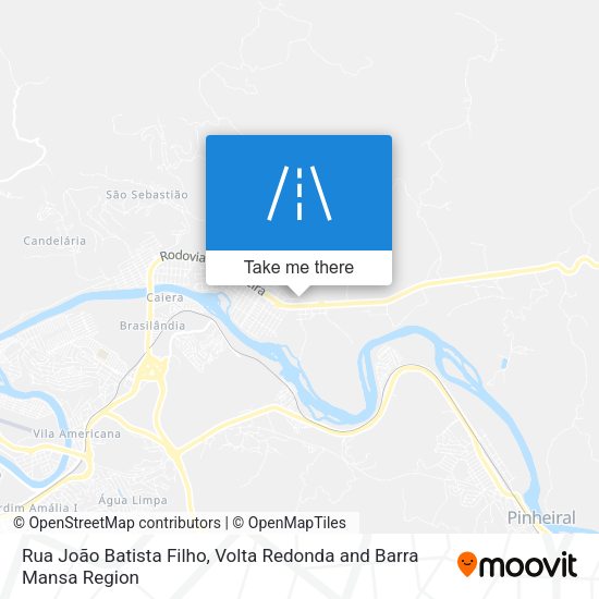 Rua João Batista Filho map