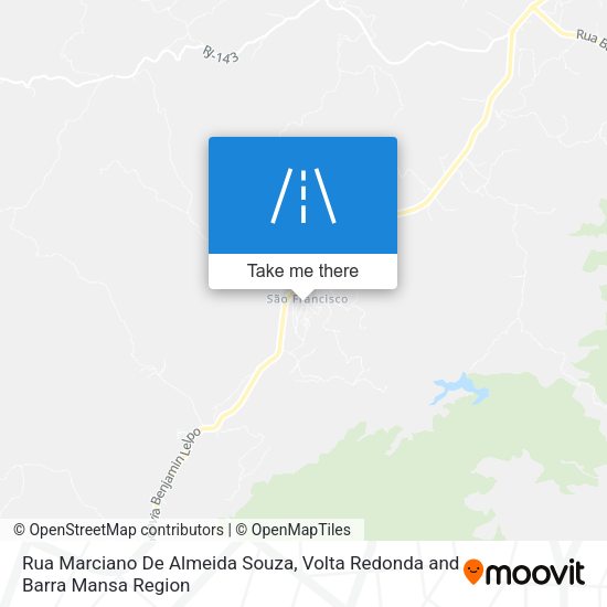Rua Marciano De Almeida Souza map